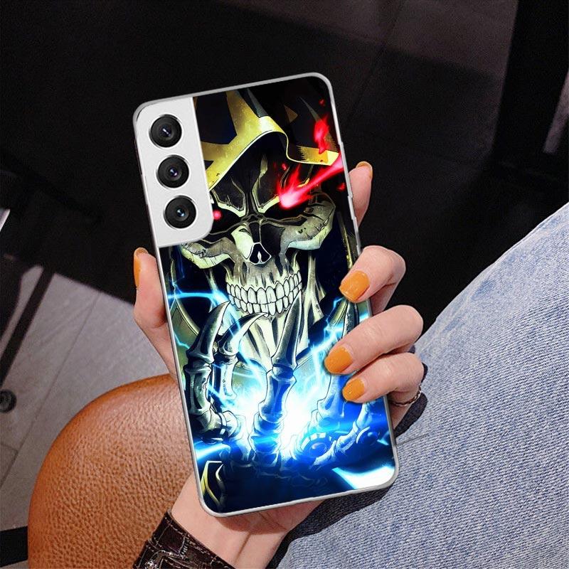 Overlord Anime Phone Case For Samsung Galaxy S24 S25 Edge S26 Ultra S23 S22 S21 Plus S20 FE + Personalized Print Cover Galaxy S2