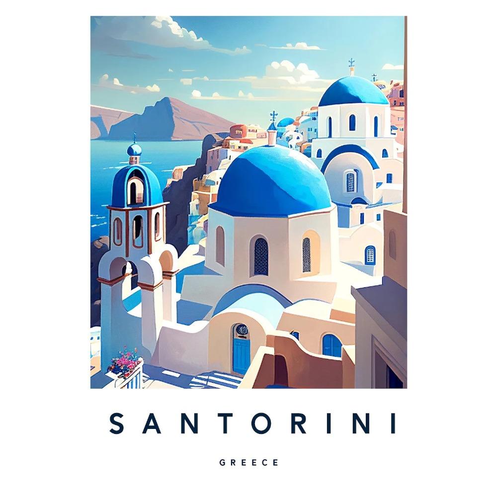 Florenz Italien Europa Reise Stadtlandschaft Poster Amalfi Rom Toskana Sardinien Leinwanddruck Malerei Wandkunst Büro Heimdekor