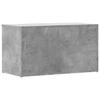 Vidaxl Skrzynia, Szarość Betonu, 84X42X46 Cm, Materiał Drewnopochodny