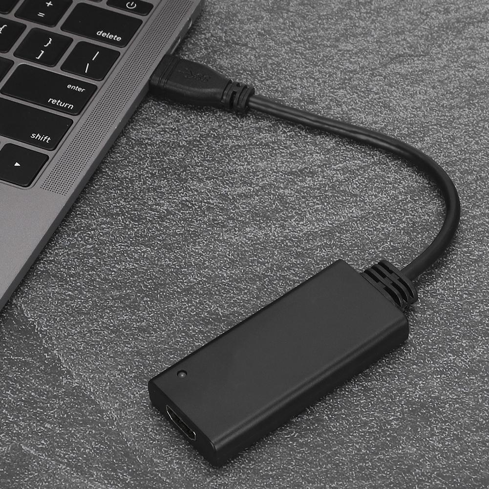 USB 3.0 to HDMI 1080P HD Video o Converter Adapter for Windows 7810Mac OSBlack USB3.0