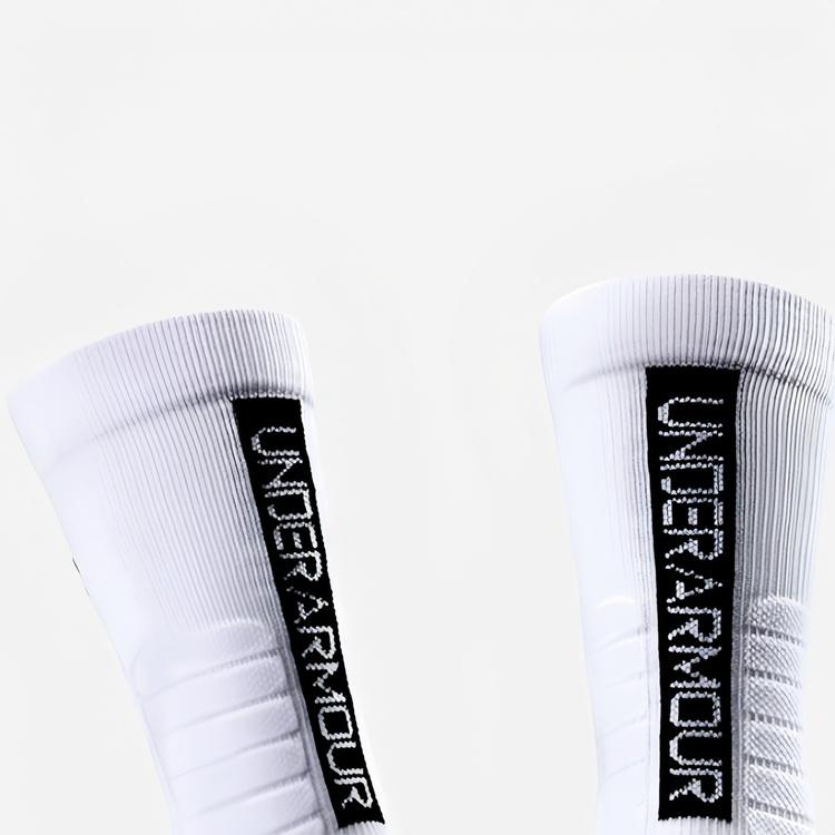 Under Armour Knee High Socks Unisex 1 Set 6 Pack White 22610209-100-6