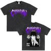 Japanese Anime Chainsaw Man Kobeni Metal Denji Tshirt Vintage Washed Manga Graphic T Shirts Unisex Couples Short Sleeve T Shirt