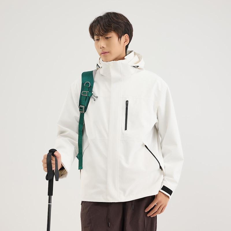 3-in-1 jacket, men's and women's fleece liner, windproof and waterproof, outdoor Tibet mountaineering jacket