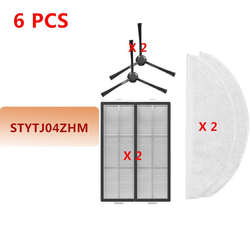 For Xiaomi Mi STYTJ04ZHM Vacuum Cleaner Replacement Spare Accessories Parts Main Side Brush Hepa Filter Robot Mop Cloth