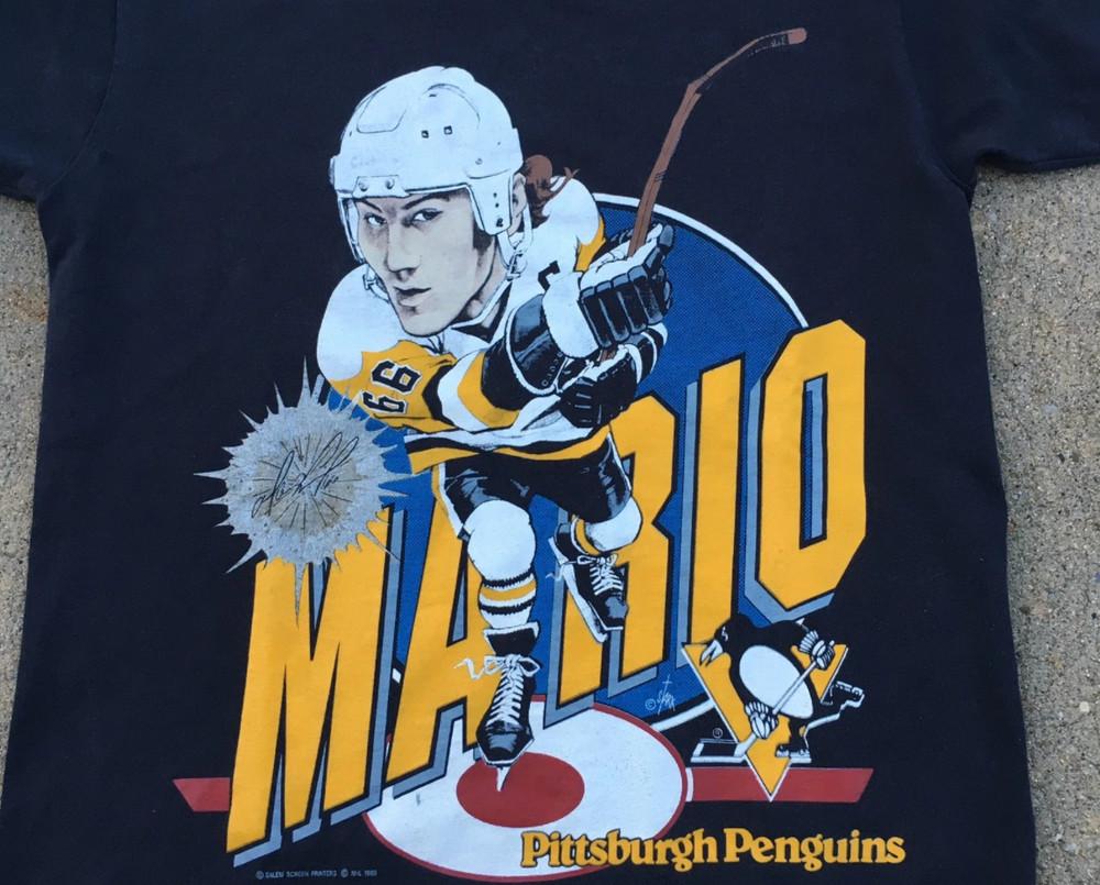 Pittsburgh Penguins Mario Lemieux Black Unisex S-2345XL Shirt Unisex T-Shirt M