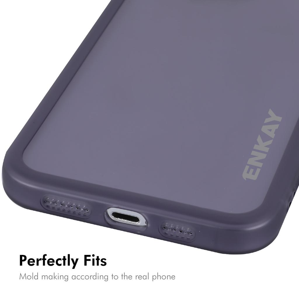 For iPhone 16 Pro Max Case Matte TPU Phone Cover with Lens Film