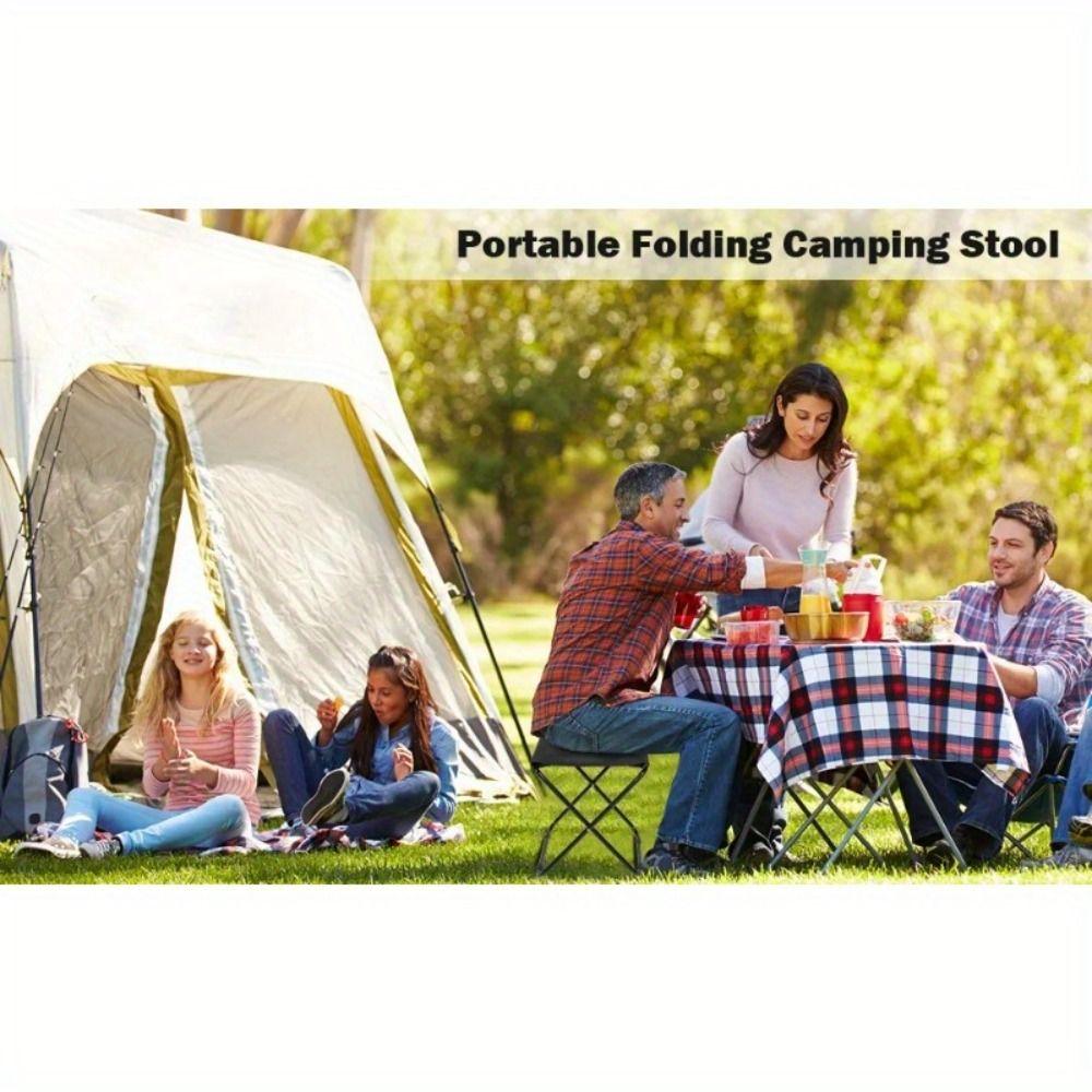 Water-proof Folding Chair Wear-resistant Camping Stool Multifunctional Fishing Stool Hiking