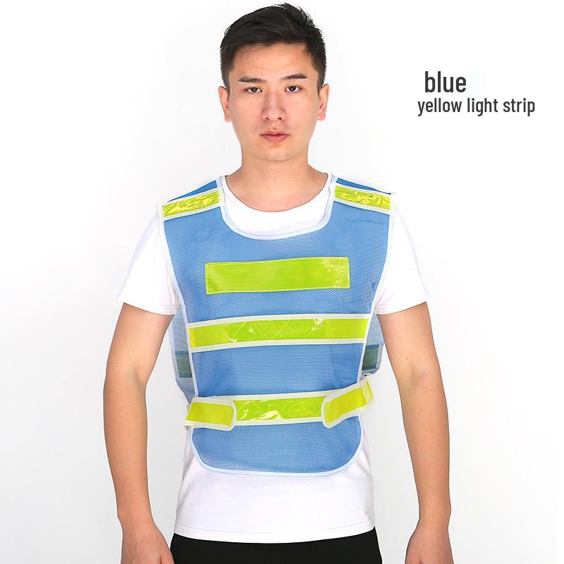 Reflective Safety Vest for Construction and Night Riding