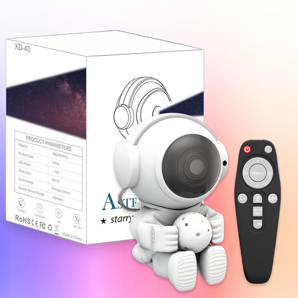 Prezent dla dzieci 5V USB Star Projector Night Light z pilotem 360 stopni regulowany do sypialni Nebula Galaxy Projector Desk Light