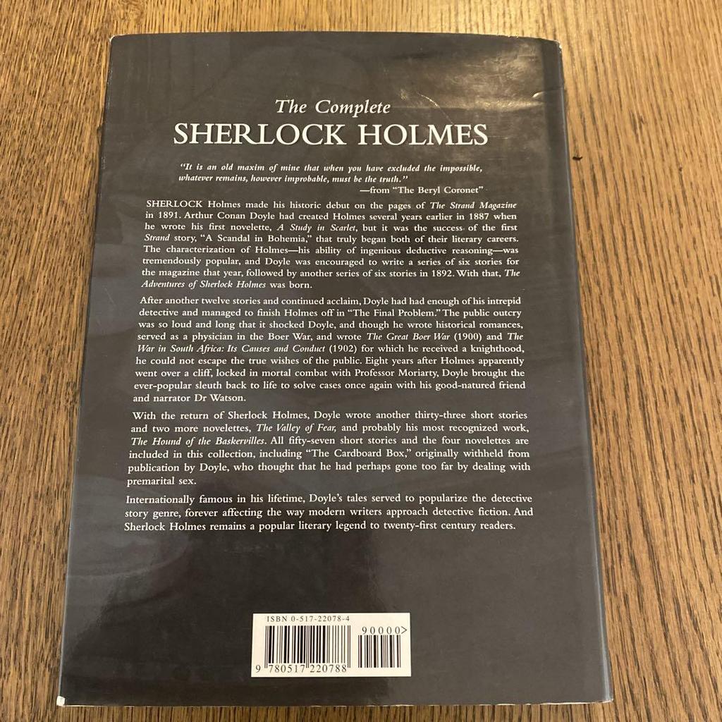 [OCCASION] L'Intégrale SHERLOCK HOLMES