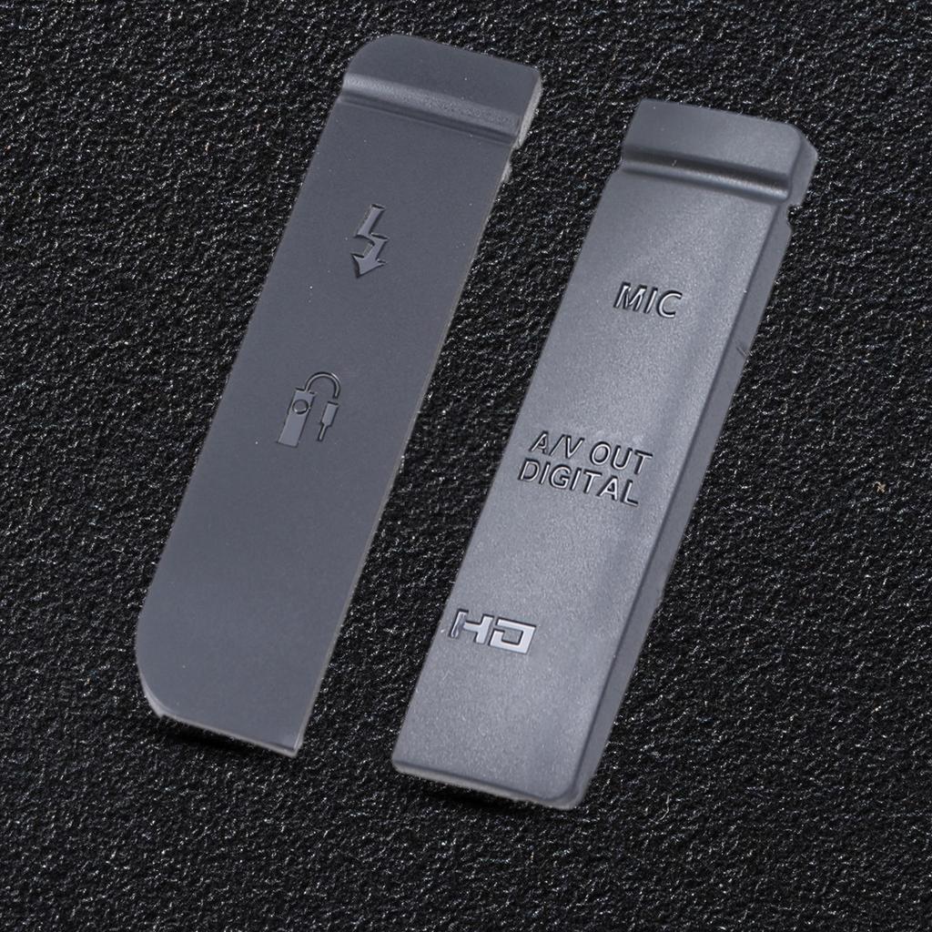 Replacement Side Door for Canon 7D Rubber USB Mic Side Door Camera Data Interface Protective Cover