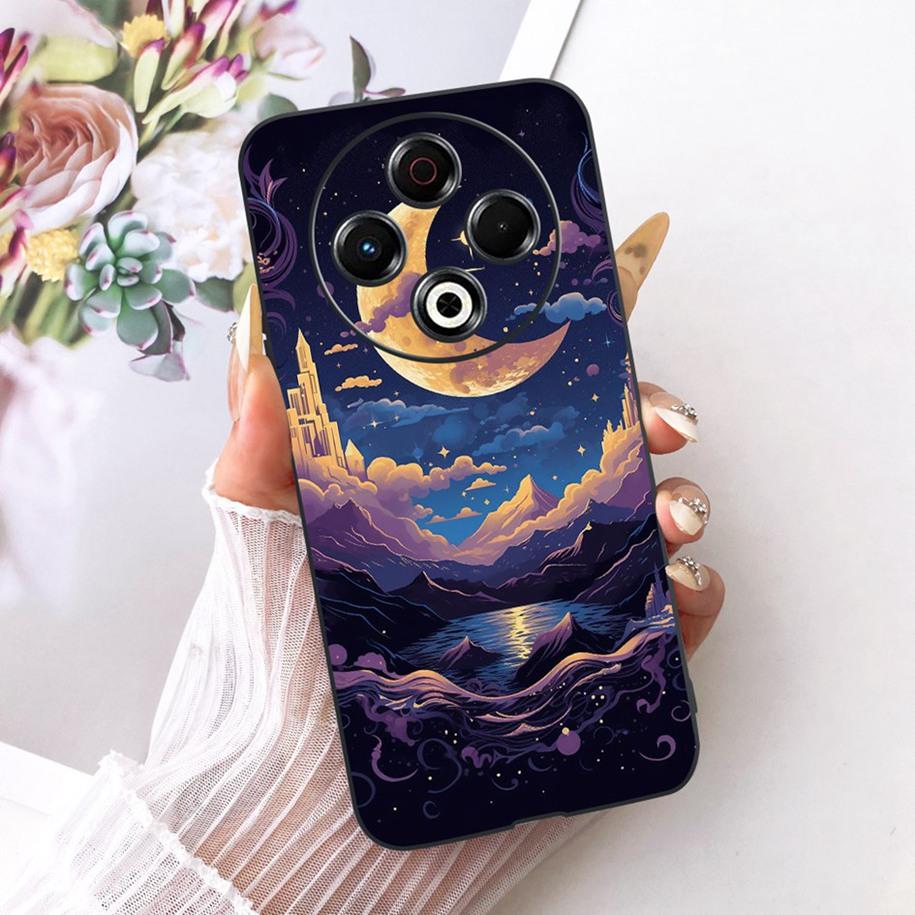 For Tecno Spark 30 30C 4G Case KL6 kl5 kl5n Luxury Painted Soft Silicone Shockproof Cover on Tecno Spark 30 Pro KL7 Spark30 Capa