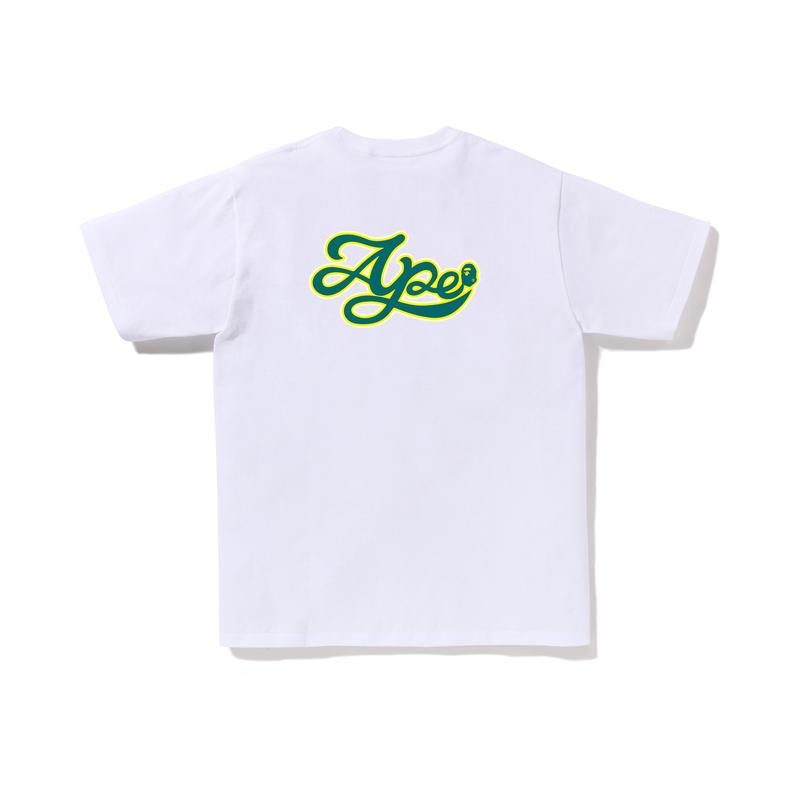 A Bathing Ape logo-print cotton T-shirt 0ZXTEM110046M
