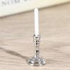 Resin Dollhouse Miniature Candle Holder 1:12 Scale Miniature Candlesticks  Kids