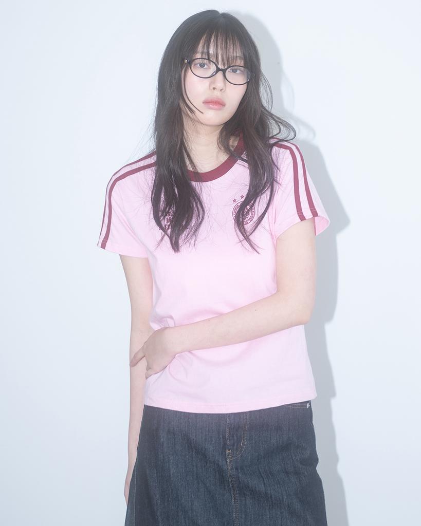 HAVISM W Llf Uniform S/S Tee(Pink)