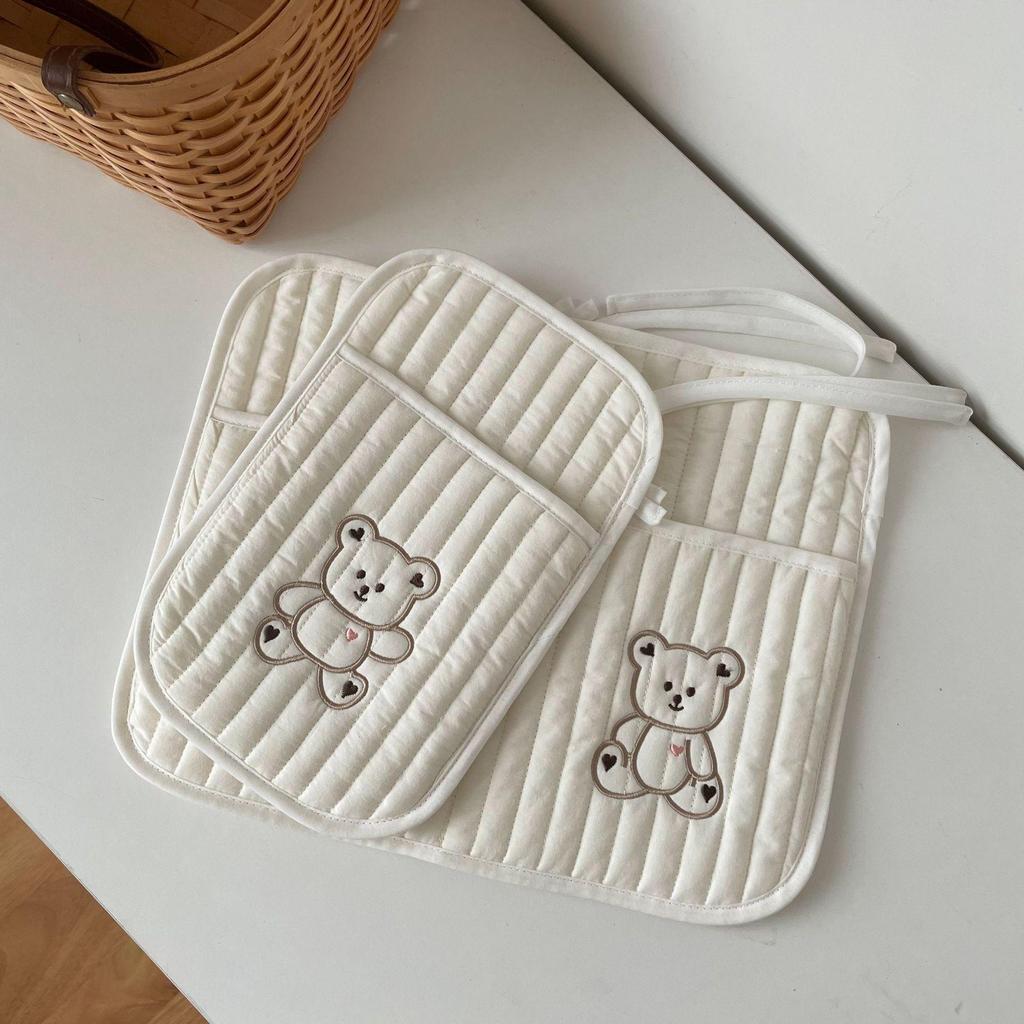 Korean Baby Crib & Stroller Hanging Storage Bag for Diapers, Bottles, and Toys