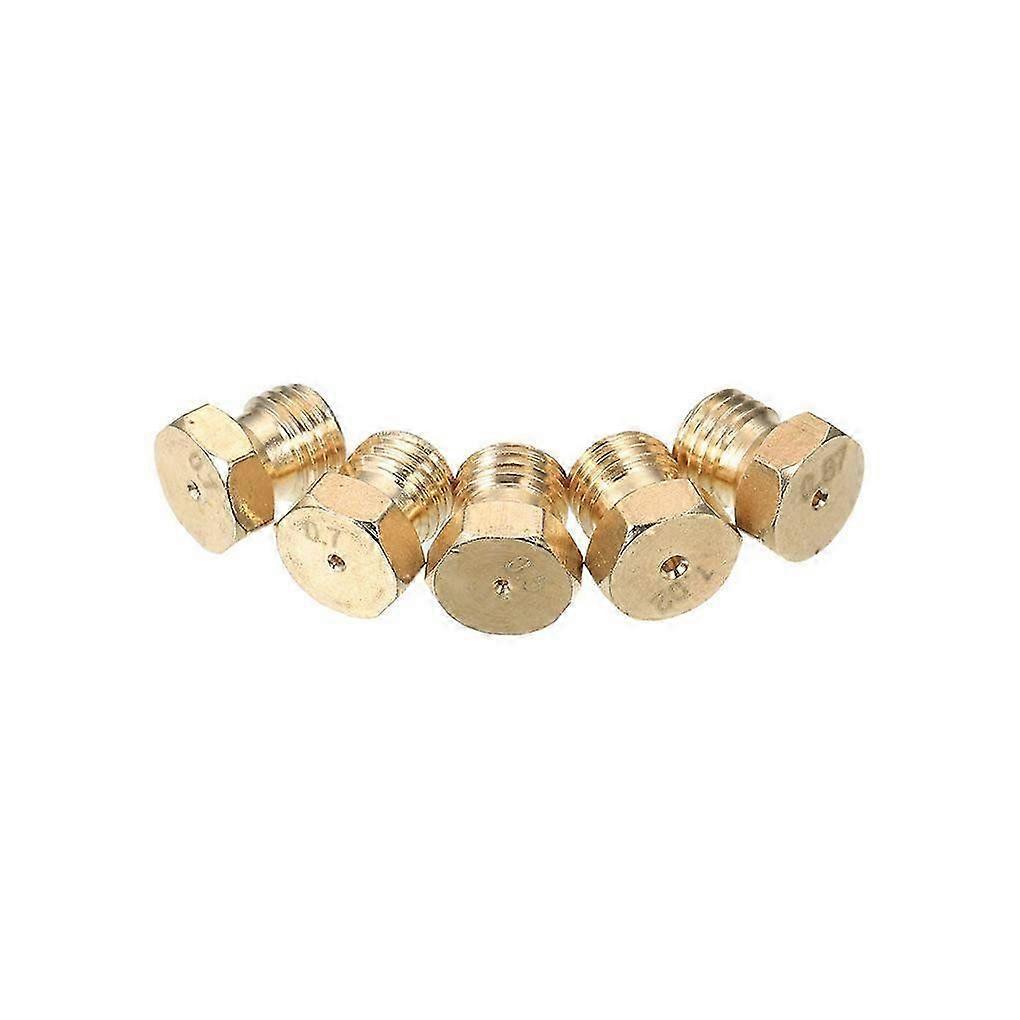 5Pcs Burner Gas Hob LPG Conversion Kit Jets Nozzles Propane Injectors 70 87 70 50 102 Cooker Hobs Gas Cooking Stove Gas Jets