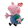 Ty Peppa Pig Stuffed Medium George 46130 Toy, Size, Pig,