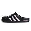 Klapki ADILETTE Czarne Przezroczyste Klapki Unisex Czarne JH9848(zespół-2180)