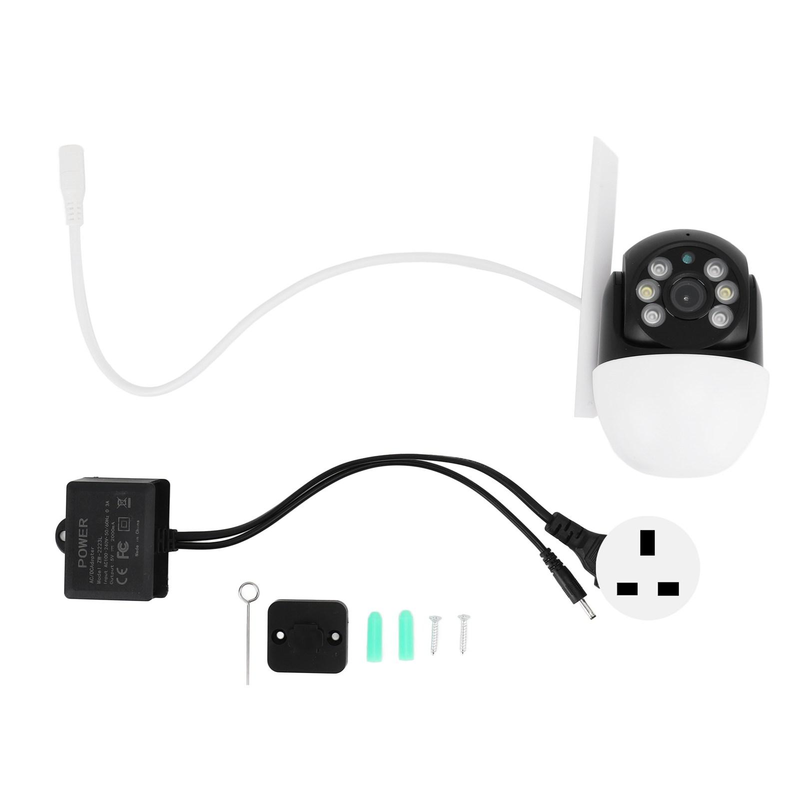 

Outdoor Panoramic Wireless Wifi Camera Mobile Phone Remote Home Monitor Full Color Night Vision EU Plug