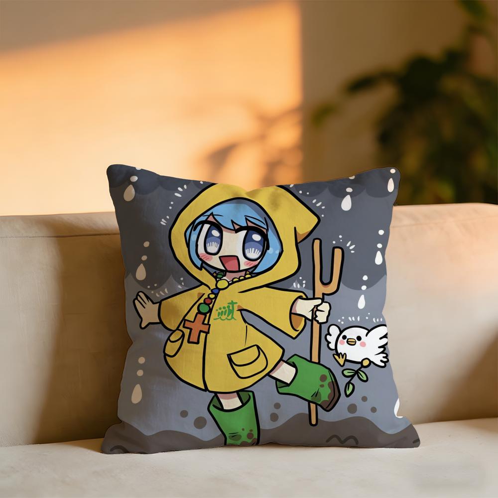 

Luceluce Cushion Cover Cozy Velvet Throw PillowSoft Warm Cushion For Sofa Bed 30X30cm