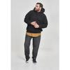 Sweatshirt À Capuche - Urban Classic - Sherpa - Noir - Manches Longues - 100% Polyester