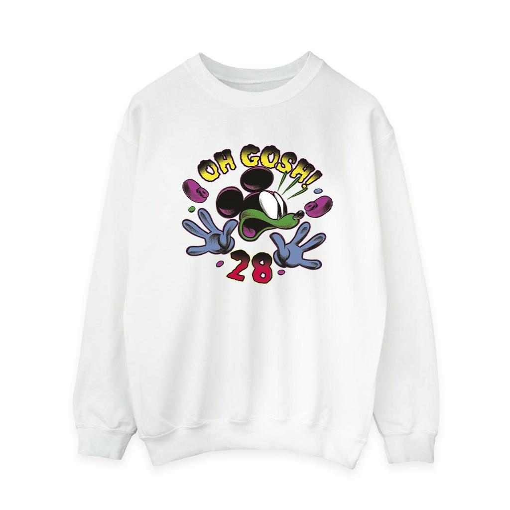 Disney Womens/Ladies Mickey Mouse Oh Gosh Pop Art Sweatshirt