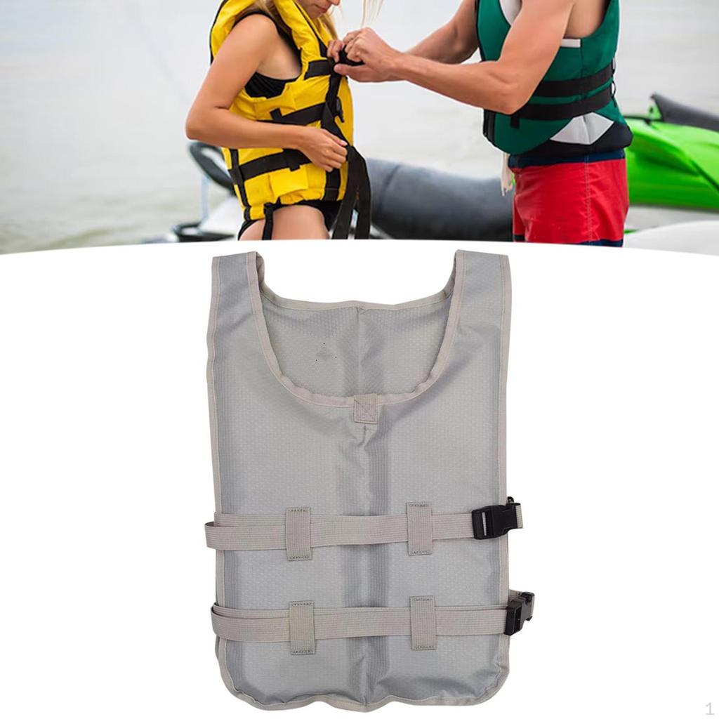 Life Vest Portable Adjustable Straps Swim Jacket for Adults Kayaking Surfing