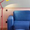 Memphis Minimalist Floor Lamp: Long Arm, Eye-Protective Study, and Decorative Light for Children's Room & Living Room.