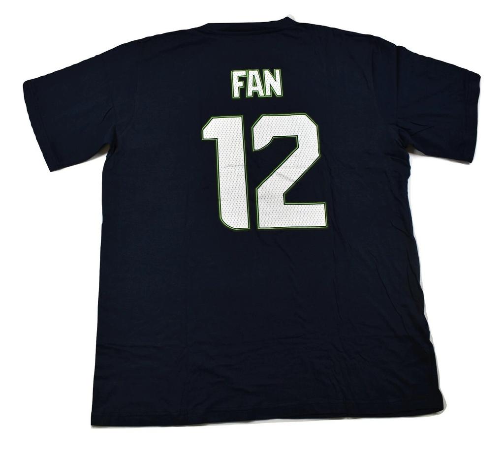 Majestic NFL Big & Tall Mens Seattle Seahawks #12 Fan Shirt New LT, 2XLT