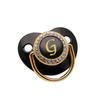 Cross-Border Baby Pacifier with 26 Black Diamond Letters