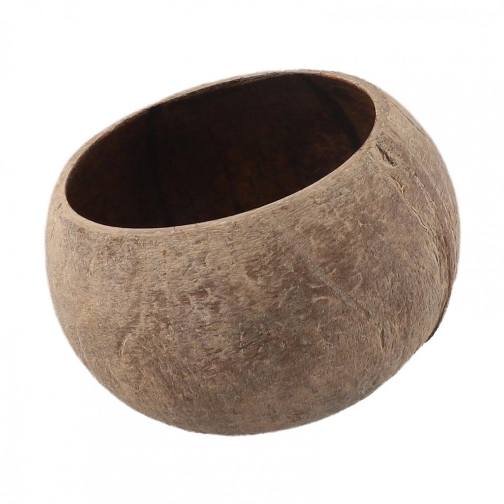 Coconut Bowl Candle Handmade Coconut Shell Candle Natural Soy Wax Candle