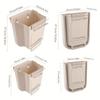 Kitchen & Bathroom Hanging Garbage Bin Foldable Thick-Walled Large Diameter Home Sturdy Design