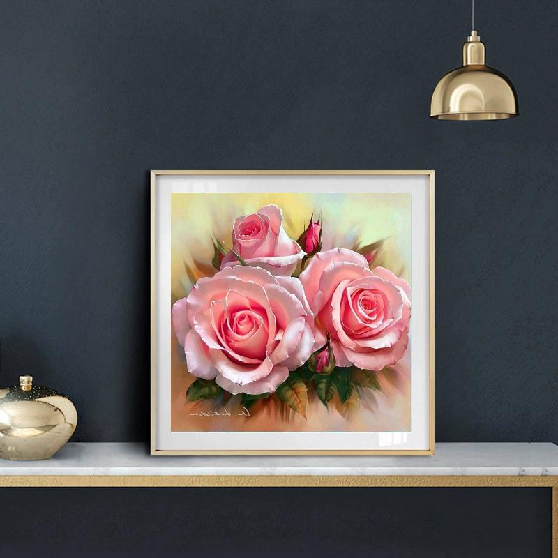 Diamond Painting Kit Flower Diamond Art Painting Embroidery Kit Diamond Paiting Full Drill