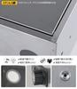 Soomloom Stainless Steel Mailbox Wall-Mounted Delivery Mailbox with Dial Lock, Family Mailbox with Key