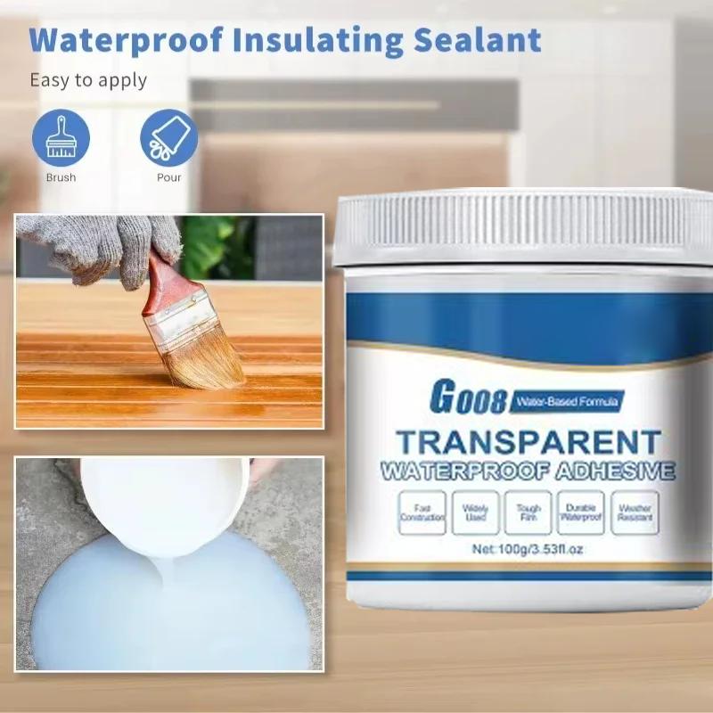 Invisible Waterproof Agent Transparent Sealing Coating Leak-Free Glue Adhesive Super Sealant Toilet Repair 30/300/600/1000g