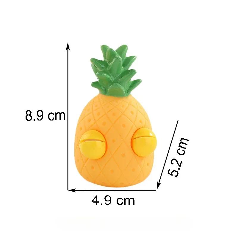 Creative Funny Releases Stress Gifts Slowly Rebounds Soft Moai Statue Squeeze Eyes Adult Kids Stress Relief Tabletop Ornament