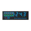 Smart Battery Monitor Dc 7 To 55V Led Display Power Off Memory Fit For Lithium Lead Acid Batteries Car Rv Boat Solar Projects