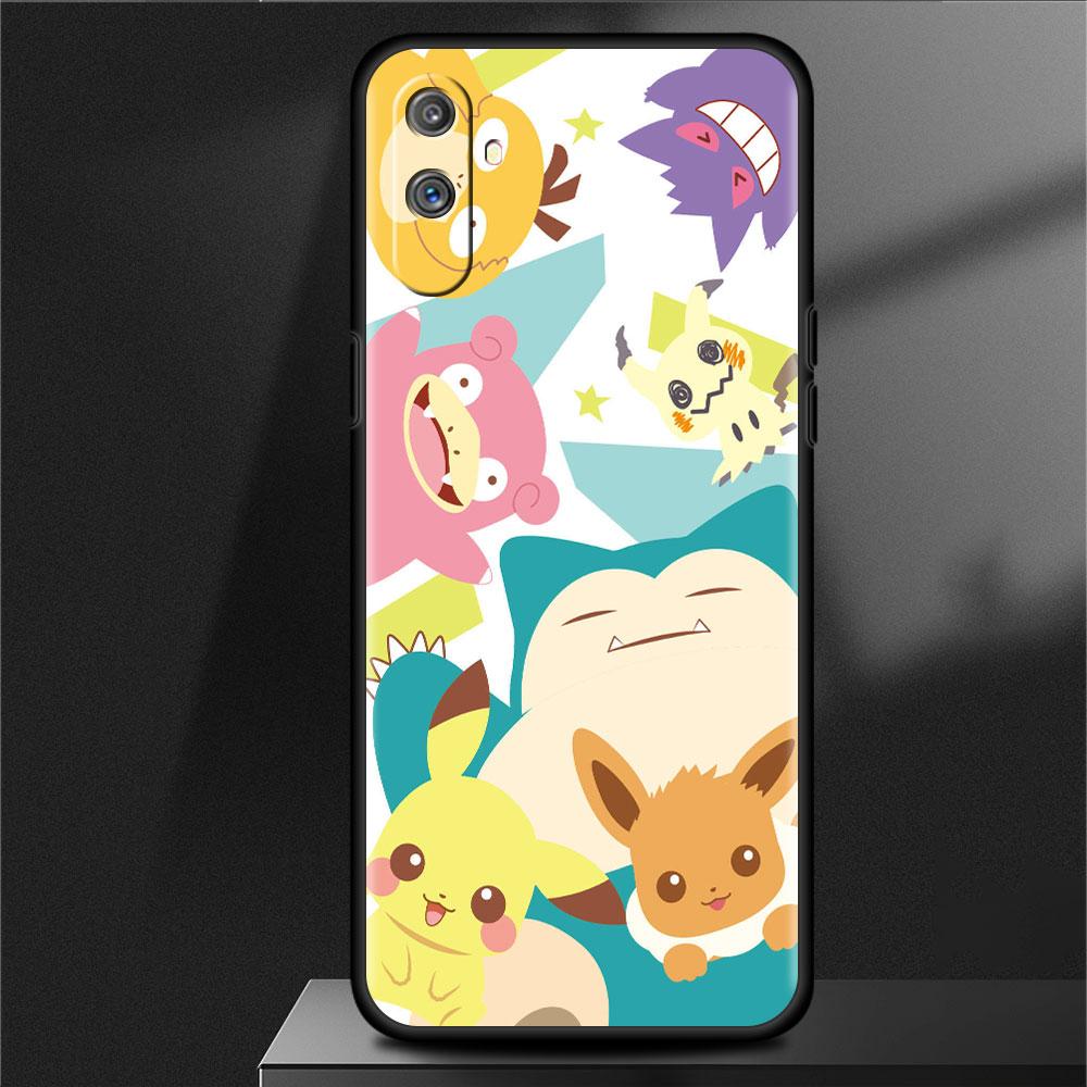 Weiche Silikonhülle für Oppo Realme 8 7 6 Pro 9i GT Neo 2 3 Master C21 C21Y C15 C11 C3 8i, süßes Pokemon EEvee