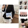 Stylish Korean Fashion Trendy Bowknot Handbag For Women In Elegant Black And Pink Options