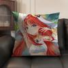 Nilou Cute Genshin Impact Cushion Cover Natural Linen Organic Fabric Double-Sided Printing Sofa Home Decor Gift Pillow Case