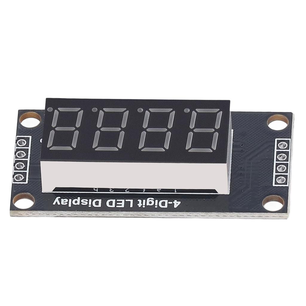4 Sets Digital Tube Display Module LED 4 Digit 7 Segment 0.36in TM1637 Drive Chip