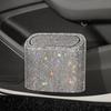 Pratico cestino per auto glitter compatto per raccogliere oggetti