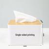 LIEI Customizable Wooden Lid Tissue Box