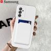 Bolsa con Ranura para Tarjeta Soporte Funda de Teléfono Para Samsung A56 A36 A26 A16 A52s A53 A34 A15 A54 A51 A12 A14 A32 A13 A34 A33 Galaxy A55 5G Cubierta