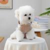 Two Legged Pet Knitted Hoodie Hollow Out Dog Pullover Fashion Dog Base Sweater  for Indoor Outdoor