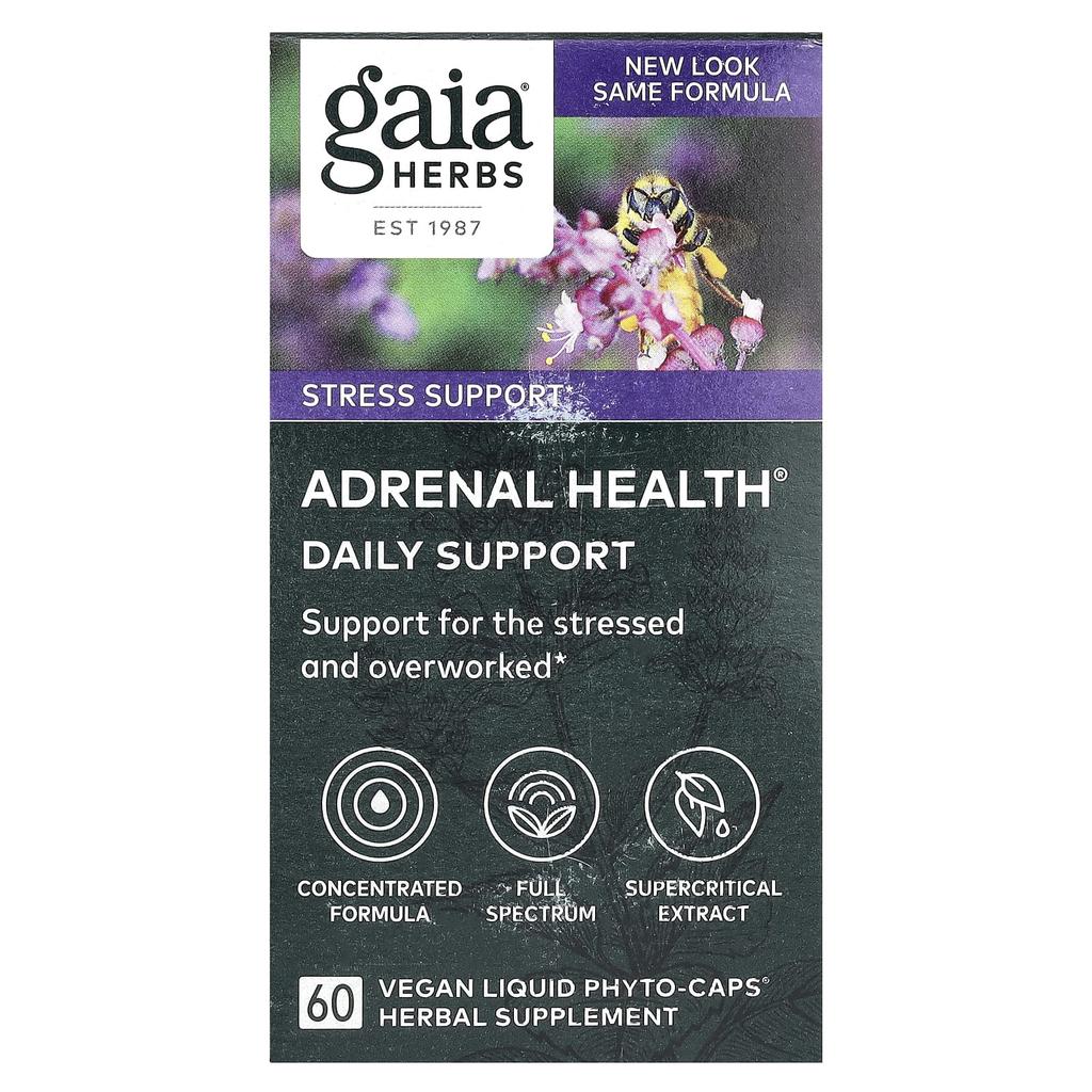 Adrenaline Health, Health Supplement, 60 Vegetarian Liquid Phyto Capsules