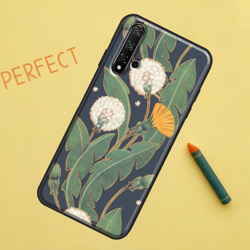 Dandelion For Huawei Nova 12s 11i 7i 8i 12i Y73 Y70 Y90 Y60 Y72 Y61 Y91 9 10 SE P40 Lite P30 Pro Case