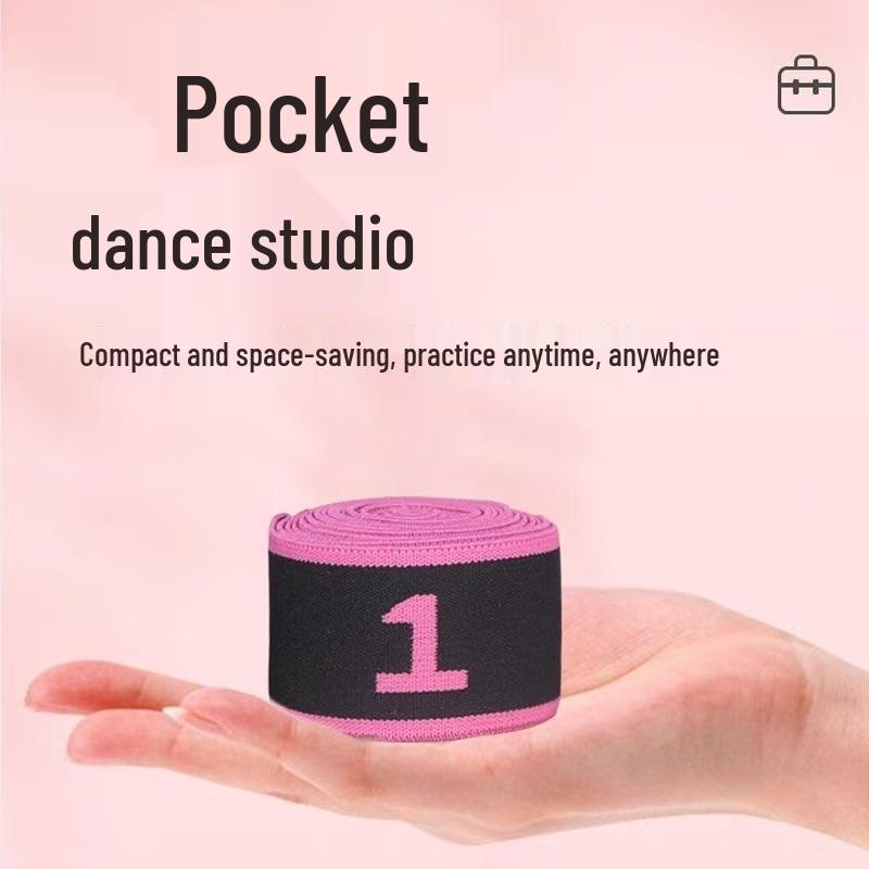 Yoga & Fitness Stretch Band for Women - Ideal for Leg & Back Training, Stretching, and Dance.