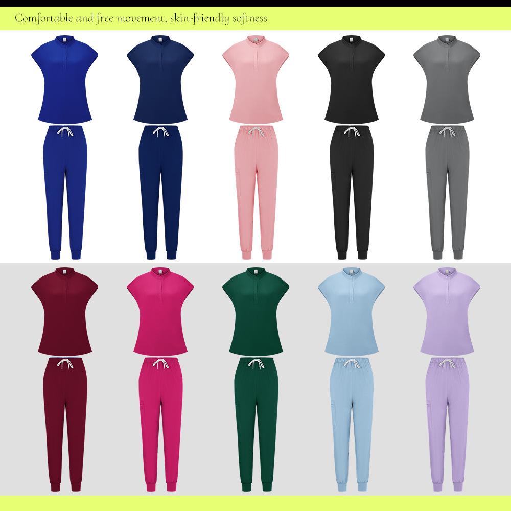 Elastic Quick-Drying Medical Uniform for Men & Women: Hospital, Dental, and Nursing